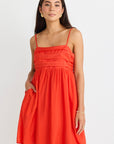 STORIES BE TOLD AUSTIN STRAPPY BABYDOLL MINI DRESS