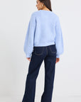 AMONG THE BRAVE AUTHENTIC CREWNECK CARDIGAN