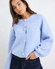 AMONG THE BRAVE AUTHENTIC CREWNECK CARDIGAN