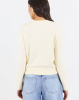 STORIES BE TOLD AUTOGRAPH SOFT FINE GAUGE CREWNECK CARDIGAN