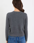 STORIES BE TOLD AUTOGRAPH SOFT FINE GAUGE CREWNECK CARDIGAN