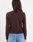 STORIES BE TOLD AUTOGRAPH SOFT FINE GAUGE CREWNECK CARDIGAN
