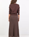 AMONG THE BRAVE RALLY TIE WAIST MAXI SKIRT