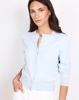 STORIES BE TOLD AUTOGRAPH SOFT FINE GAUGE CREWNECK CARDIGAN