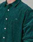 JUST ANOTHER FISHERMAN BOXY RIPPLE SHIRT - GREEN