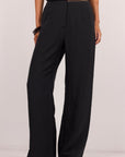 STORIES BE TOLD CHARMED PLEAT FRONT WIDE LEG PANTS