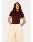 MINK PINK CALLA KNIT TEE