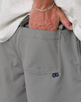 JUST ANOTHER FISHERMAN CREWMAN SHORTS 2.0 - STEEL GREY