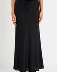 AMONG THE BRAVE SUMMIT TIE WAIST BIAS SKIRT