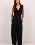 STORIES BE TOLD MANIFESTO FRONT PLEAT BARREL LEG PANTS