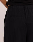STORIES BE TOLD MANIFESTO FRONT PLEAT BARREL LEG PANTS