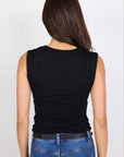 STORIES BE TOLD CONNECT JERSEY CROSS FRONT TOP