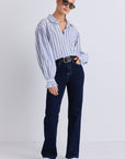 BY ROSA CONNECTION DROP SHOULDER LS SHIRT