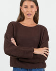 RE:UNION DAWN CROCHET KNIT JUMPER