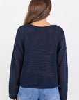 RE:UNION DAWN CROCHET KNIT JUMPER