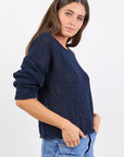 RE:UNION DAWN CROCHET KNIT JUMPER