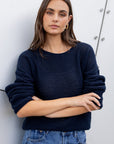 RE:UNION DAWN CROCHET KNIT JUMPER