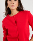 STORIES BE TOLD DEDICATION CASHMERE BLEND CREWNECK CARDIGAN