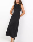 STORIES BE TOLD DEFINE PANELLED SLEEVELESS MAXI DRESS