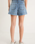 IVY + JACK KINDLY MID BLUE POCKET FRONT DENIM SHORT