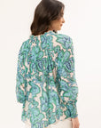 LEILA + LUCA ENCOURAGE TOP - AQUA CHARM