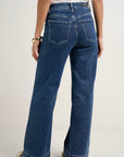 AMONG THE BRAVE ZOEY HIGH RISE WIDE LEG POCKET JEAN