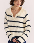 STAPLE THE LABEL FRANKIE STRIPE JUMPER