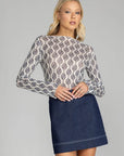 BLAK GIGI PRINT TOP