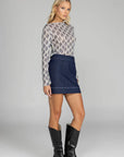 BLAK LOST IN A DREAM MINI SKIRT