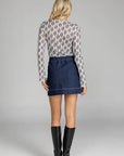BLAK LOST IN A DREAM MINI SKIRT