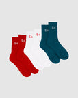 HUFFER STEINLAGER 3 PACK SOCKS