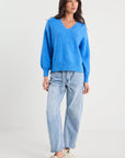 IVY + JACK HARVEST V NECK KNIT JUMPER