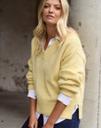 IVY + JACK HARVEST V NECK KNIT JUMPER