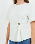 STORIES BE TOLD HELM WAIST BUCKLE SHORT SLEEVE TEE