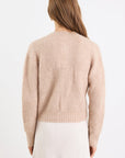 IVY + JACK HIGHLIGHT MOHAIR BLEND CREWNECK CARDIGAN