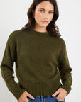 BY ROSA HUDDLE HIGH NECK KNIT JUMPER