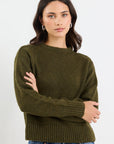 BY ROSA HUDDLE HIGH NECK KNIT JUMPER