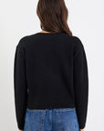 STORIES BE TOLD IMPRINT SOFT KNIT CREWNECK CARDIGAN