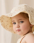 JAMIE KAY ORGANIC COTTON MUSLIN NOELLE HAT