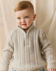 JAMIE KAY CLYDE HALF ZIP JUMPER