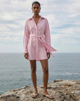 STAPLE THE LABEL KARI MINI SHIRT DRESS
