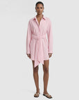STAPLE THE LABEL KARI MINI SHIRT DRESS