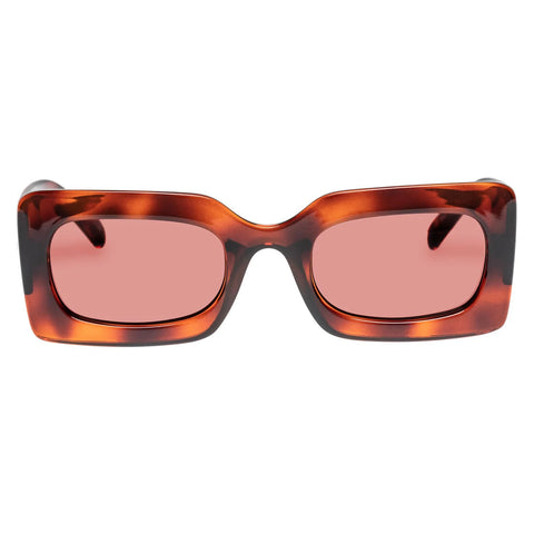 LE SPECS OH DAMN! SUNGLASSES - TOFFEE TORT