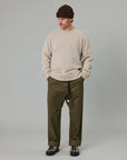 JUST ANOTHER FISHERMAN MERINO SEA CREW - GREY FEATHER