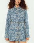 MINKPINK CALLA DENIM DRESS