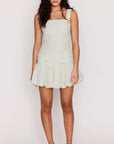 MINK PINK SABRINA BUBBLE MINI DRESS