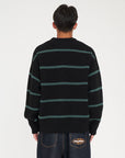 HUFFER STACK STRIPE KNIT CREW