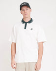 HUFFER CHECK PAR SS POLO CHALK