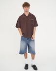 HUFFER HAVANA STITCHED BOX SHIRT