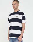 HUFFER GAME DAY STRIPE TEE